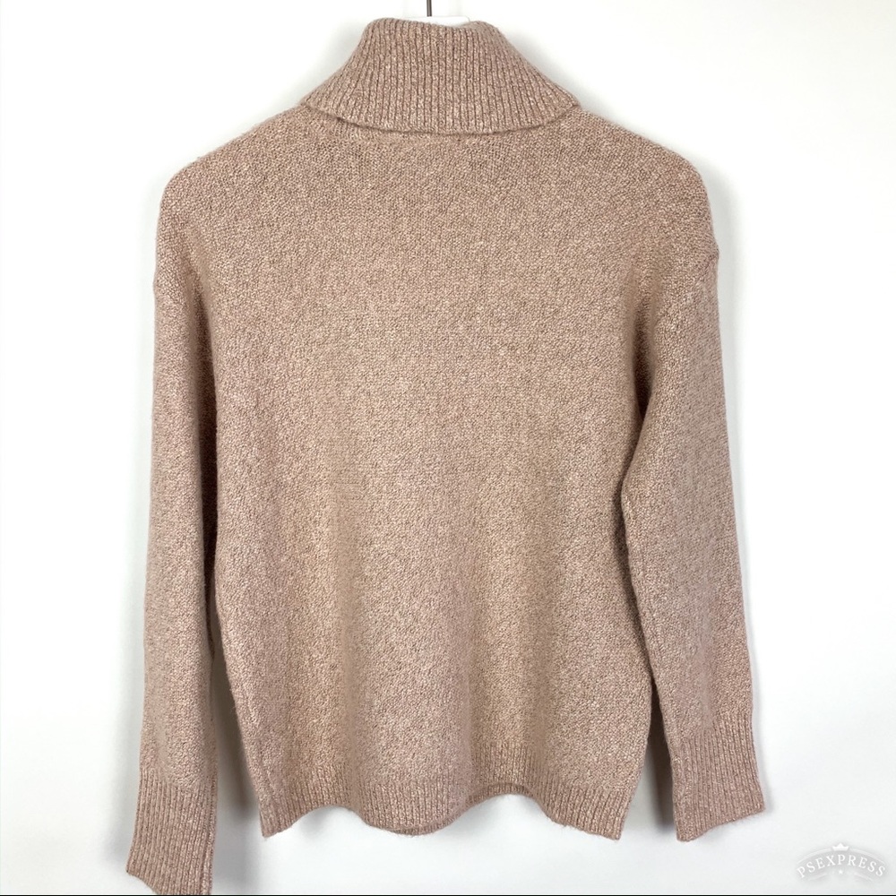 Ellen Tracy Chunky Turtle Neck Cable Knit Sweater - Picture 2 of 8